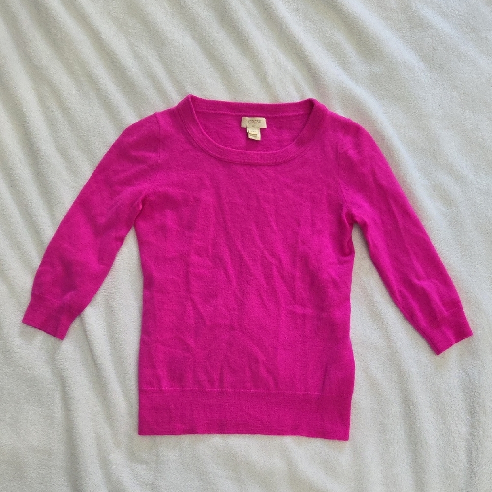 J Crew Magenta Sweater